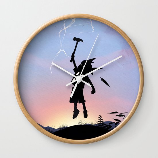 Thor Kid Wall Clock
