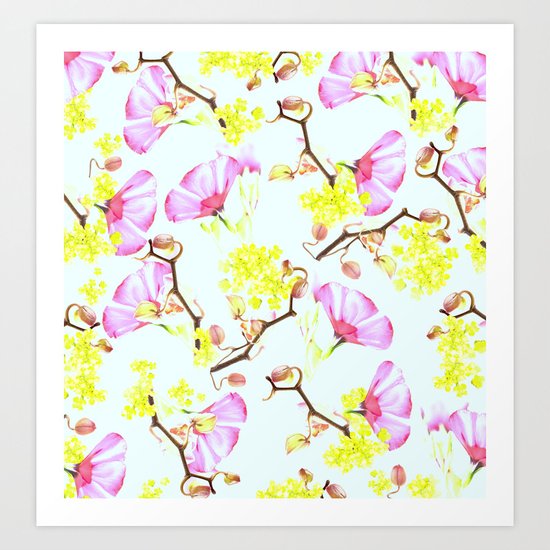 Spring flowers (floral) Art Print