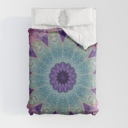 Delicate Flower Mandala Comforter