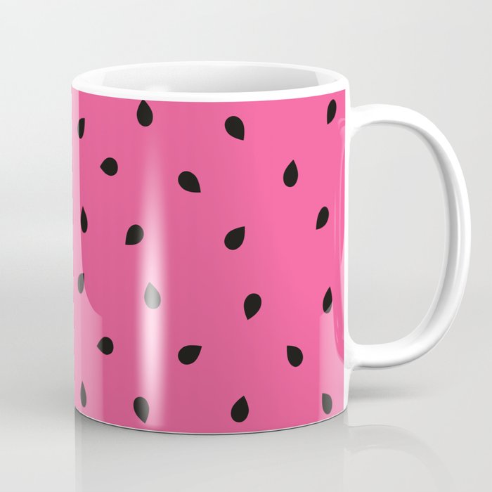 Watermelon Pink Beach Coffee Mug