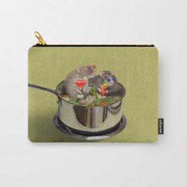 2 rats & a marg Carry-All Pouch | Vegtables, Graphicdesign, Digital, Soup, Rat, Popart 
