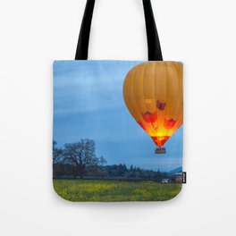 taking off Tote Bag