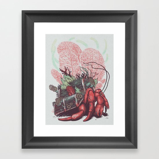 Hermit Framed Art Print
