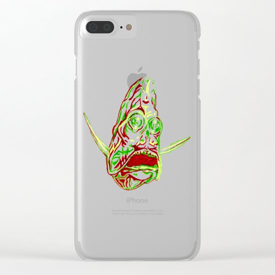 Deep Sea Hatchetfish Clear iPhone Case