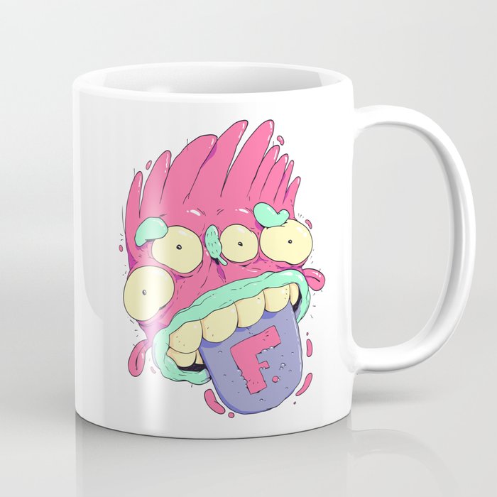 F.art Shirts Mascot Tongue Coffee Mug
