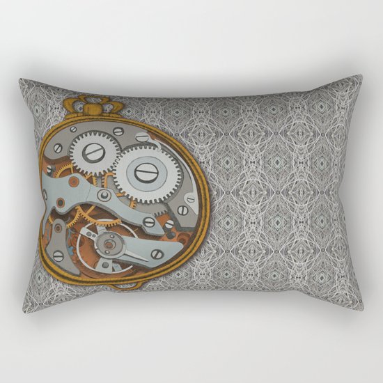 Pieces of Time Rectangular Pillow