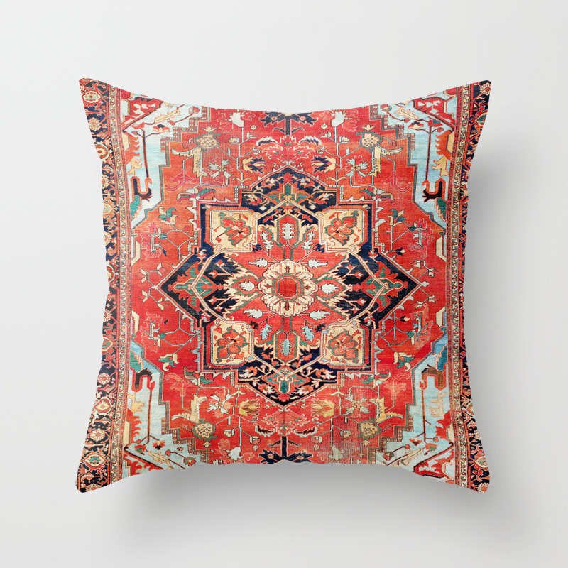 Heriz Azerbaijan Northwest Persian Rug, Oriental Rug Pillows