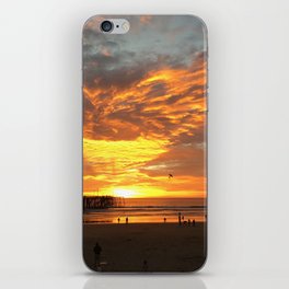 Sunset at Pismo iPhone Skin