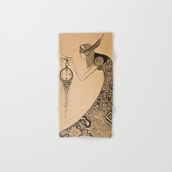 Time Hand & Bath Towel
