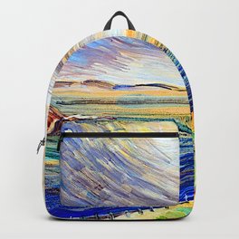 Telegraph Bay by Emily Carr 1938 Backpack | Emilycarr, Painting, Telegraphbay, Canada, Landscape, Vancouverisland 