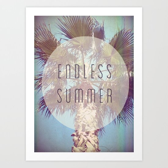 Endless Summer Art Print
