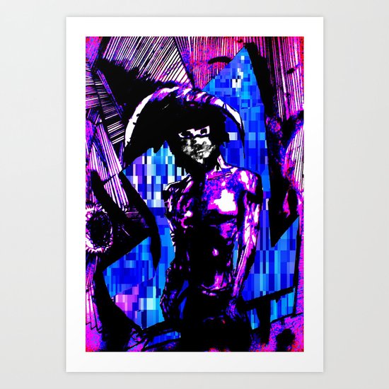 Keeper Of The Crossroads Art Print