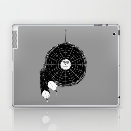 Music Catcher Laptop & iPad Skin