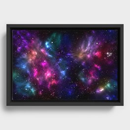 Stardust Framed Canvas