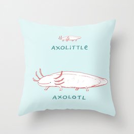 Axolittle Axolotl Deko-Kissen | Animal, Funny, Illustration, Children 