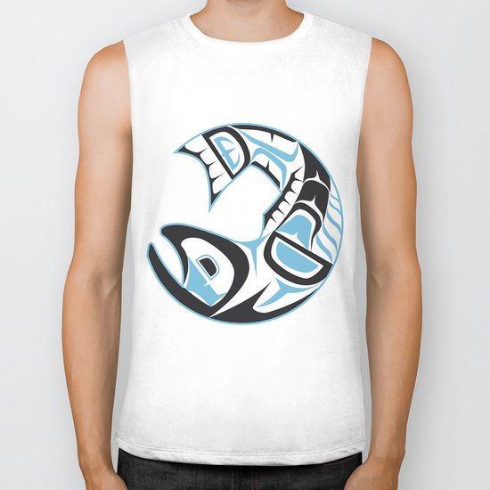 Tattoo Art Print Biker Tank