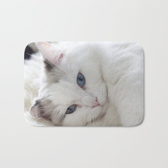 Bedroom eyes Bath Mat
