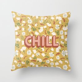 CHILL-I Throw Pillow