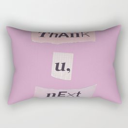 thank you next - Ariana - pink 2 Rectangular Pillow
