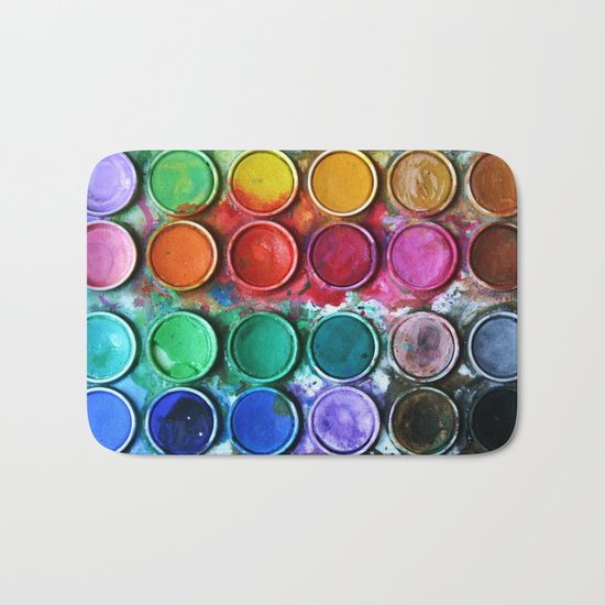 Paint box Bath Mat