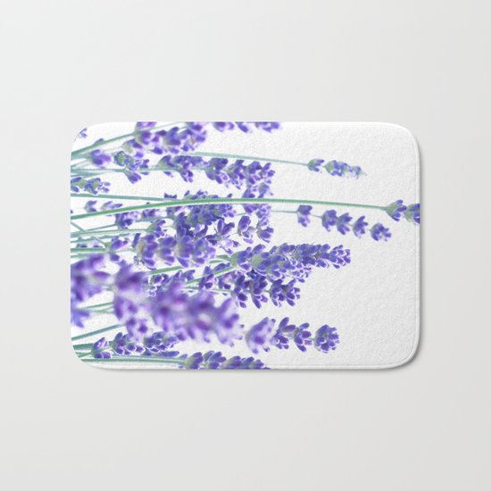 Fresh Lavender #1 #decor #art #society6 Bath Mat