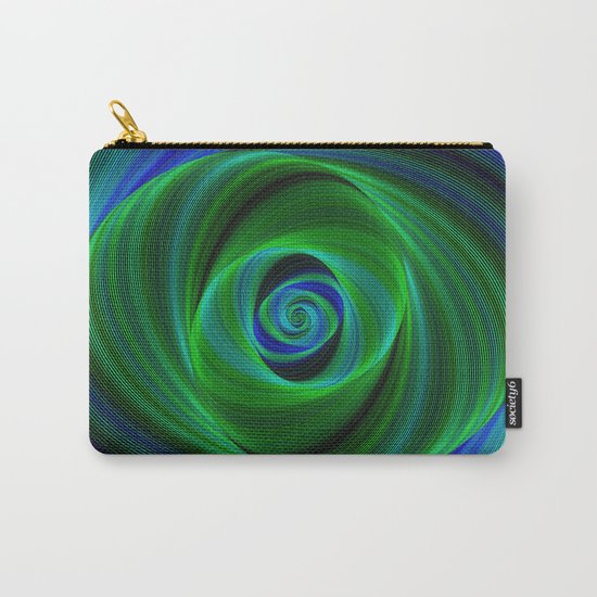 Green blue infinity Carry-All Pouch