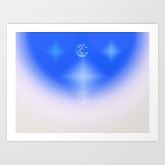 Celestial Harmony Art Print