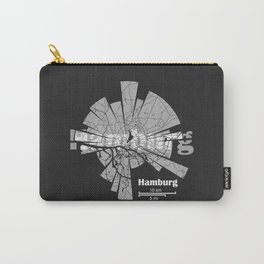 Hamburg Map Carry-All Pouch