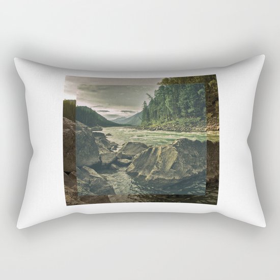 the river 5 Rectangular Pillow