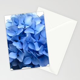 Nantucket Blue Hydrangea Flower Stationery Cards