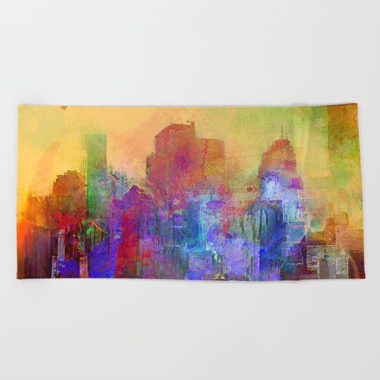 A new day comes Beach Towel