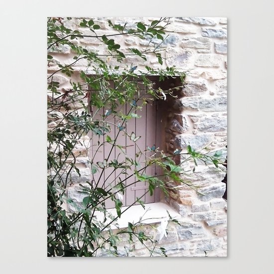Window in Tinos Canvas Print