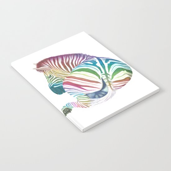 Rainbow Stripes Notebook