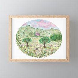 Irish landscape Framed Mini Art Print