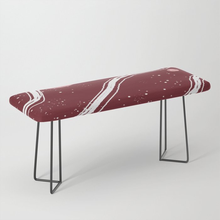 Lune rouge Bench