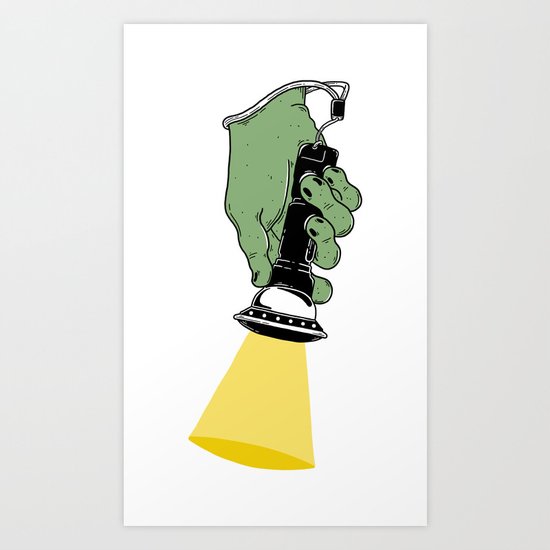 They're coming Art Print
