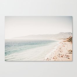 Santa Monica View Canvas Print