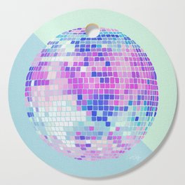 Disco Ball – Indigo Cutting Board