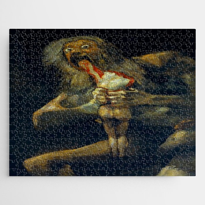 Francisco Goya - Saturn Devouring His Son Jigsaw Puzzle