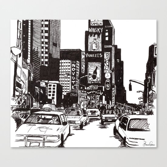 New York New York Canvas Print