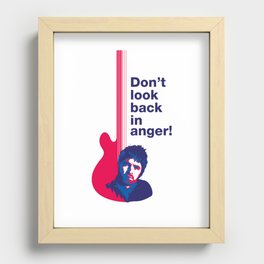 Noel Gallagher - Don't Look Back In Anger 02 Recessed Framed Print