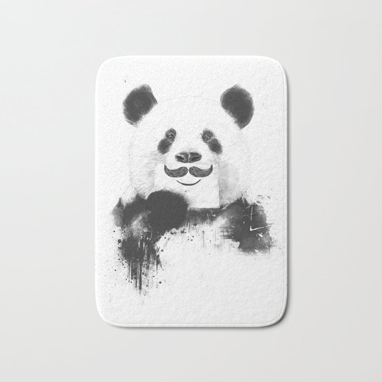 Funny panda Bath Mat