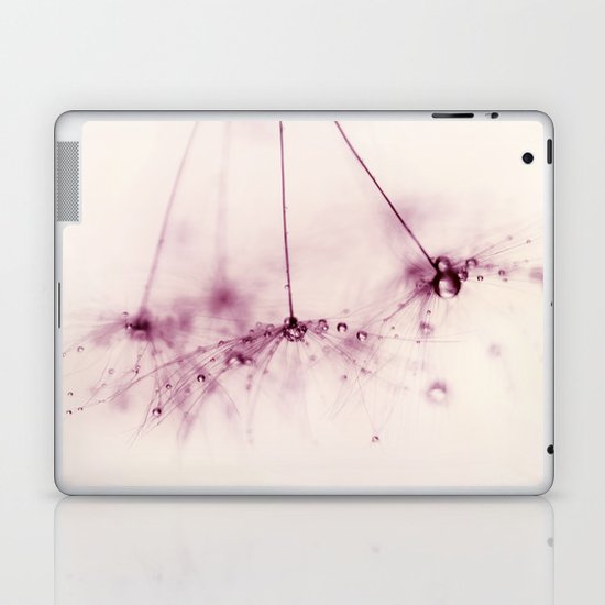 dandelion - pink blush Laptop & iPad Skin