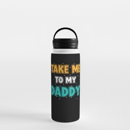 Baby Saying Dad Toddler Water Bottle