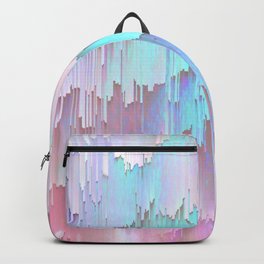 Pastel Glitches Fall Backpack
