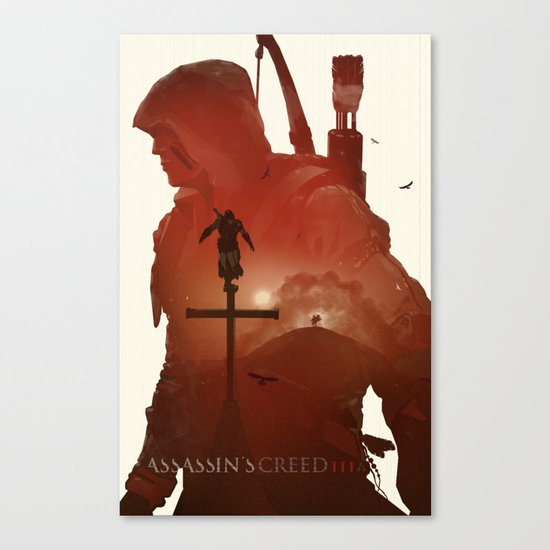 Assasins Creed 3 Canvas Print