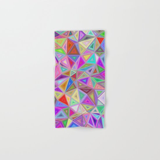 Triangular happiness Hand & Bath Towel