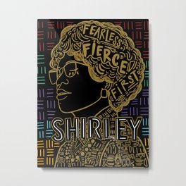 Shirley Chisholm Metal Print