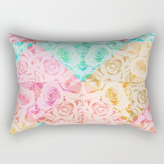 a rose is a rose Rectangular Pillow