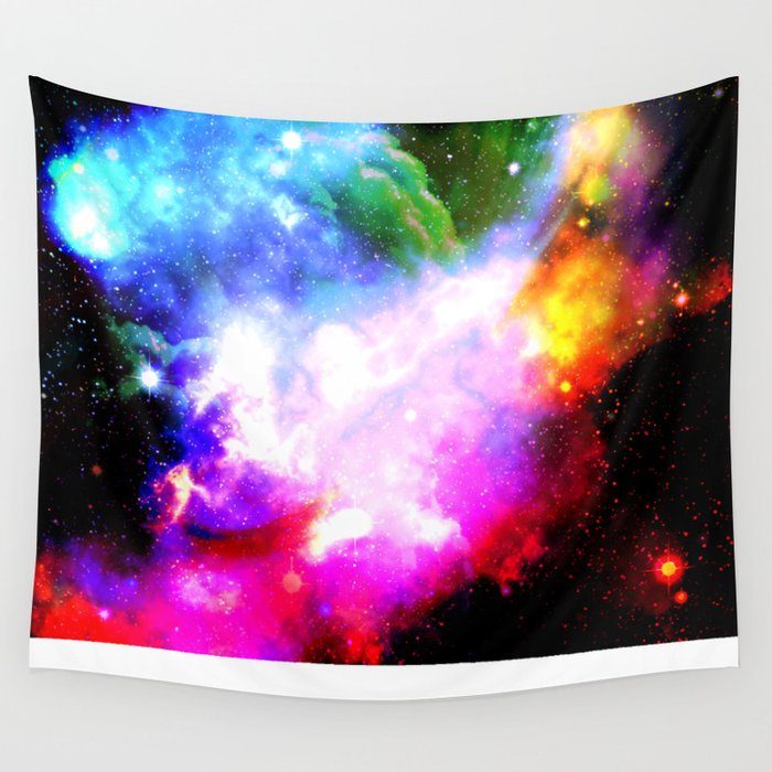 crazy space Wall Tapestry